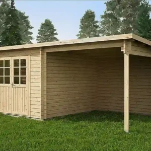 Alternative view of Abri de jardin en ossature bois durable: Réussir l'installation