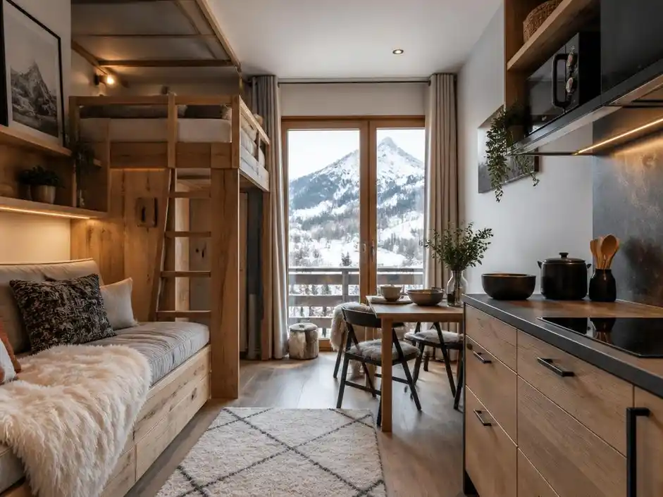 Aménager un studio de montagne de 20m2 : guide pratique d'expert