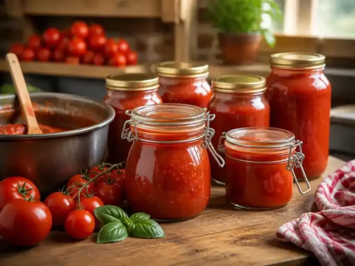 Comment conserver sa sauce tomate maison toute l'année