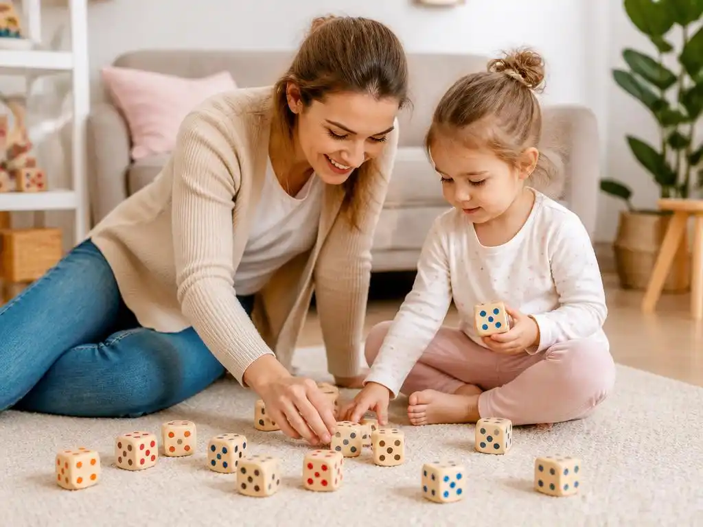 Comment éveiller vos enfants avec le jeu de dés en bois ?