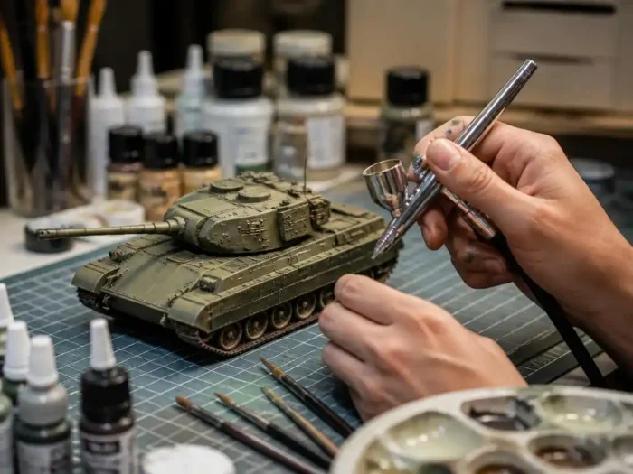 Comment réussir l'application de sa peinture acrylique maquette ?