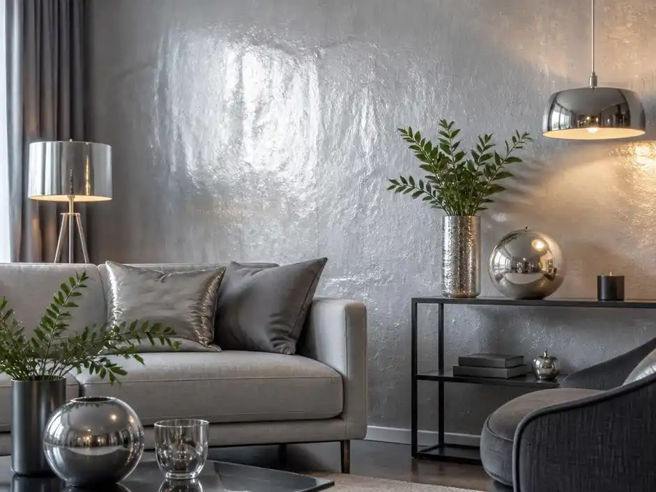 DIY : sublimer son intérieur avec de la peinture argentée
