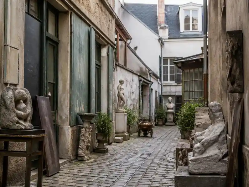 Découvrir l'impasse Ronsin à Paris : plan d'un haut lieu de l'art