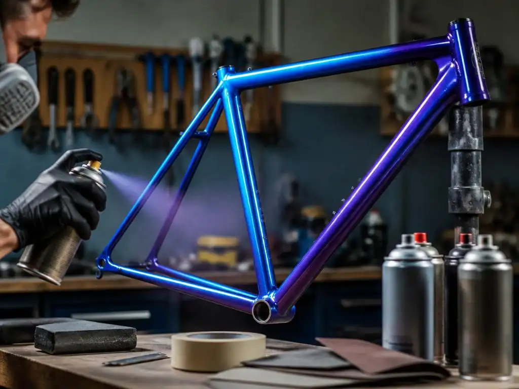 Guide expert : personnaliser la peinture cadre vélo pour un look unique