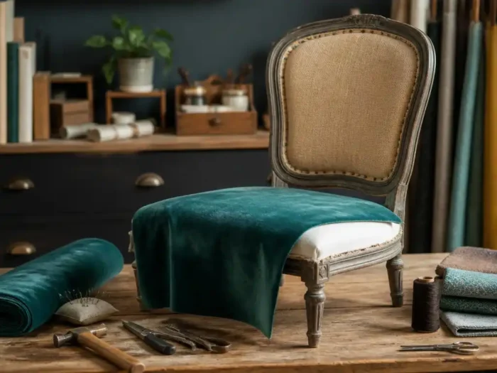 Guide expert : réussir le changement de tissu d'une chaise avec dossier