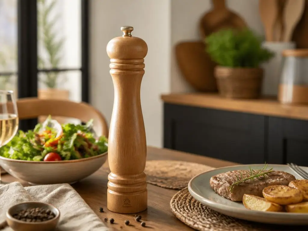 Pourquoi choisir un moulin a poivre peugeot 22 cm bois pour sa table