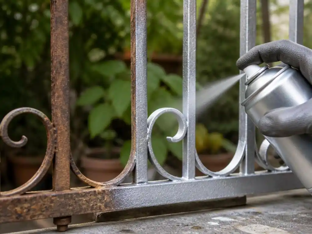 Réussir la rénovation métal avec une bombe peinture aluminium