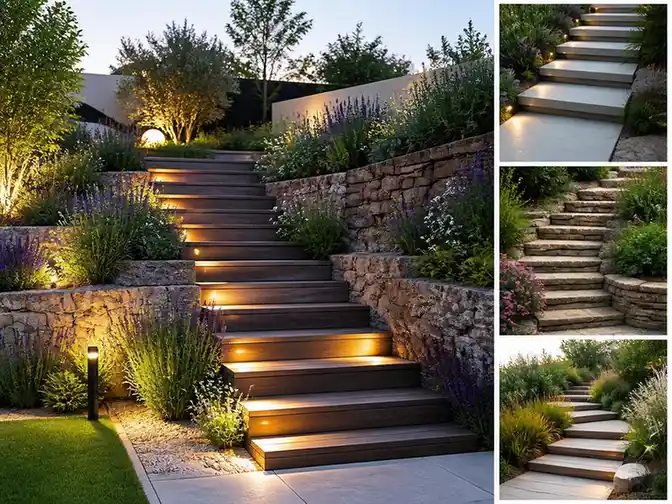 Aménager son jardin : comment faire des escaliers exterieur design