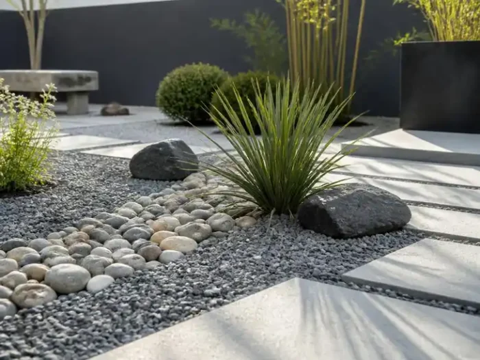 Aménager un jardin minéral moderne : le guide pour choisir vos graviers