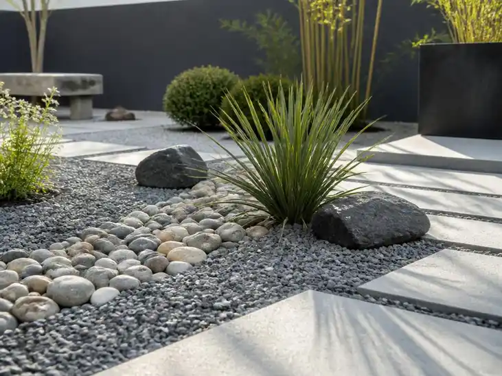 Aménager un jardin minéral moderne : le guide pour choisir vos graviers