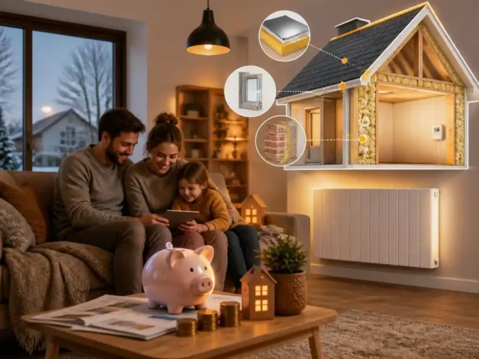 Chauffage et isolation : comment réduire vos factures cet hiver