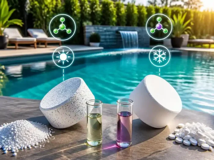 Choisir entre brome ou chlore pour entretenir sa piscine