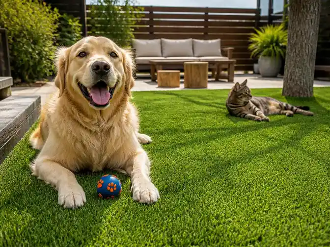 Choisir un gazon synthétique pour animaux : guide comparatif complet