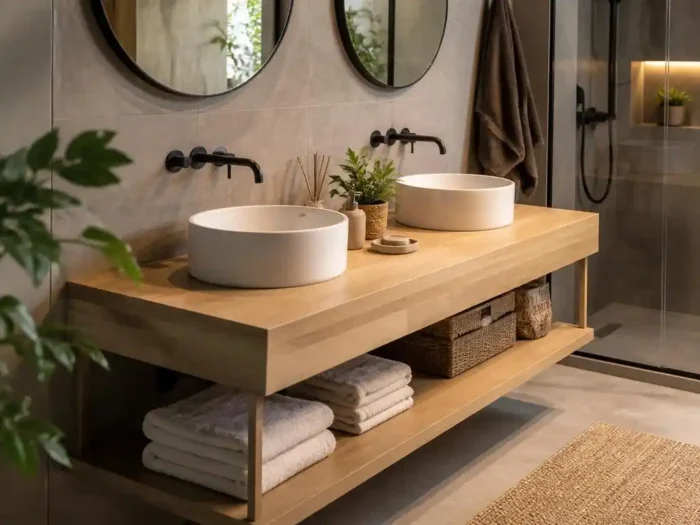 Comment choisir le plan de travail dans sa salle de bain