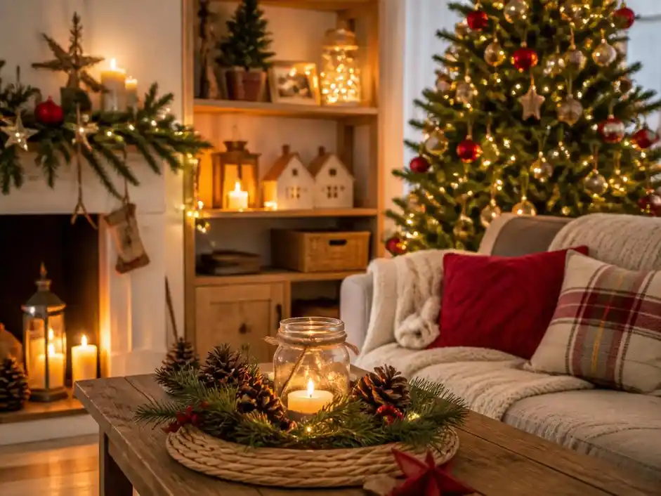 Comment créer une ambiance festive avec une décoration de Noël maison