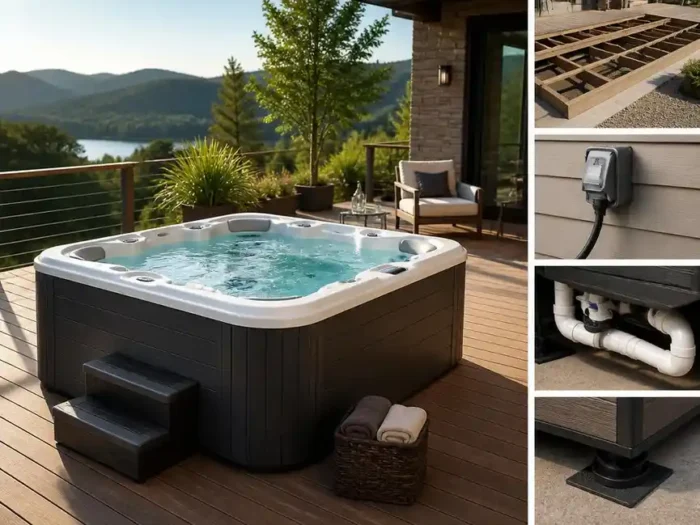 Comment installer un spa sur terrasse en toute sécurité ?