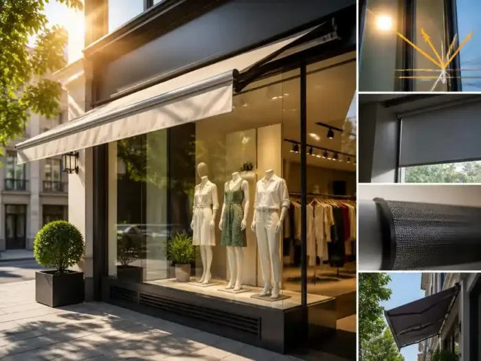 Comment optimiser sa vitrine protection solaire efficace