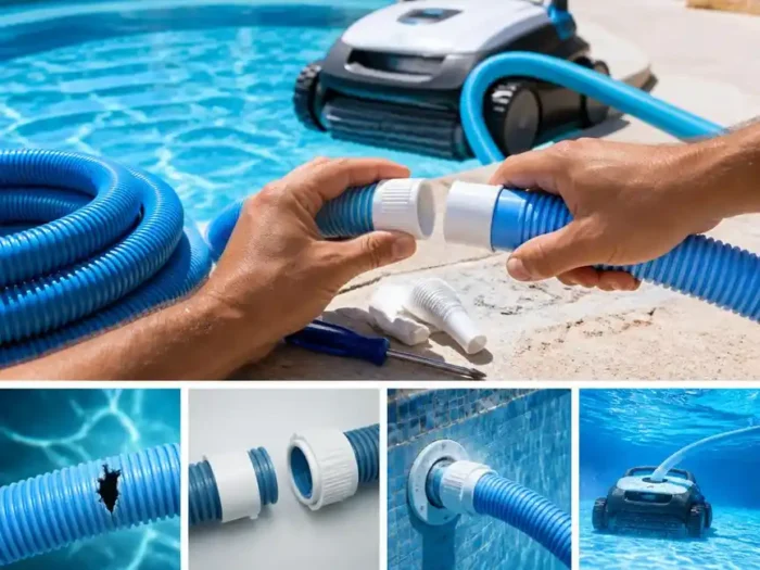 Comment remplacer un tuyau pour robot piscine efficacement