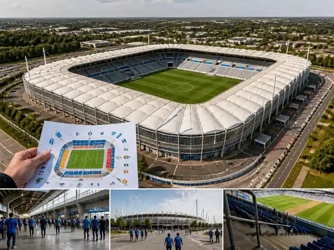 Comment se repérer efficacement dans le stade du hainaut plan