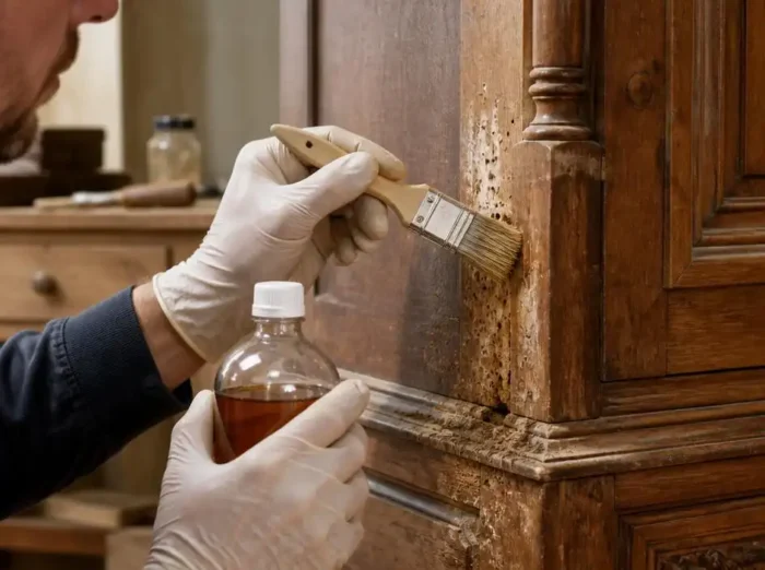 Comment traiter le bois vermoulu pour sauver vos meubles anciens