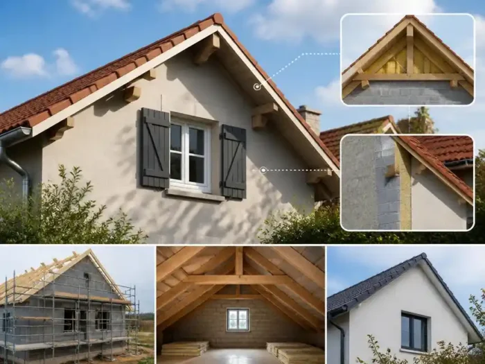 Comprendre le role structurel du pignon maison en architecture