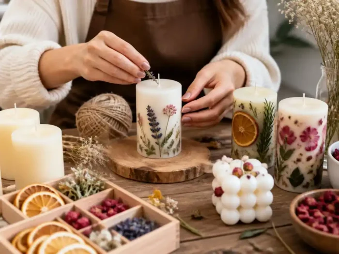 Customiser ses bougies à décorer pour illuminer son intérieur