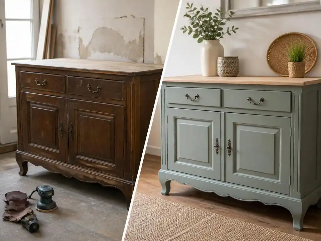 DIY : relooker un vieux meuble en bois sans se tromper