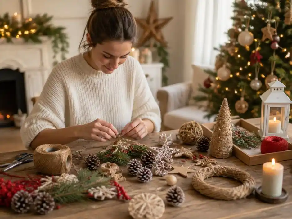 DIY : transformez votre intérieur avec une décoration de Noël maison
