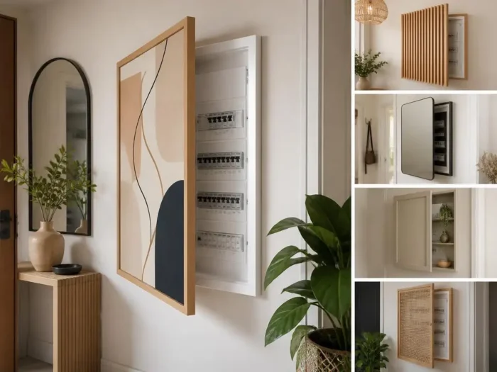 Des astuces élégantes pour savoir comment cacher un tableau électrique