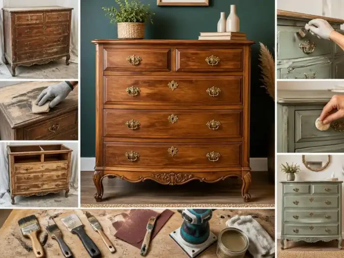 Guide complet pour réussir la renovation commode ancienne