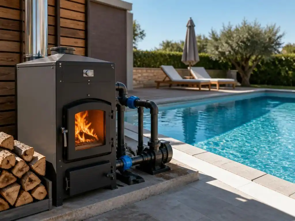 Guide d'installation et de choix du chauffage au bois piscine