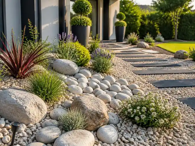 Guide pratique pour aménager son jardin avec du caillou de décoration