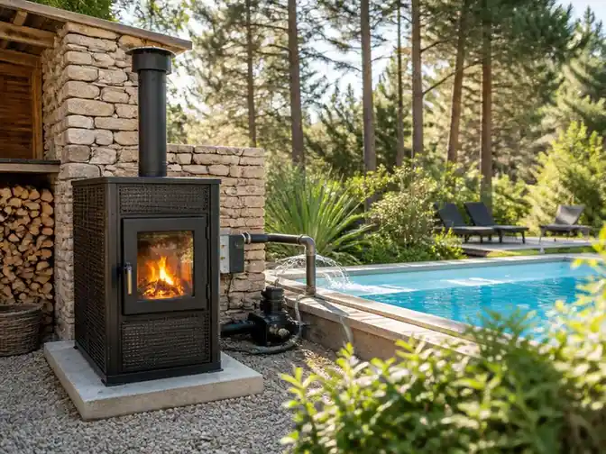 Le chauffage au bois piscine est-il vraiment rentable et écologique ?