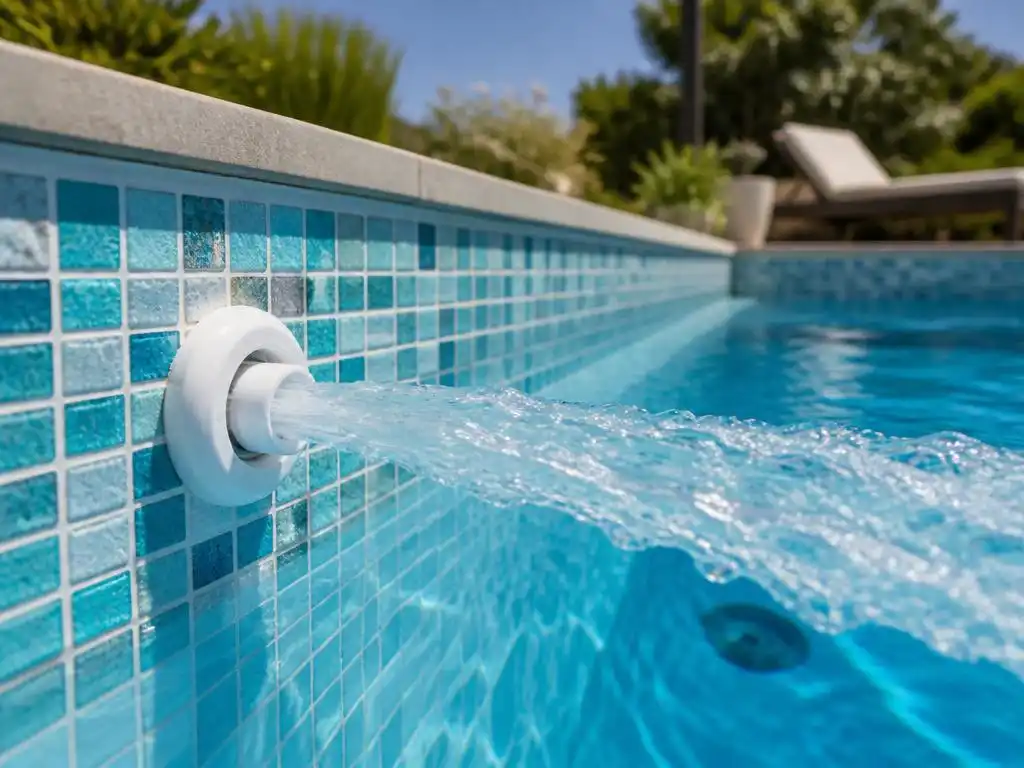 Optimiser la circulation : régler la hauteur buse de refoulement piscine