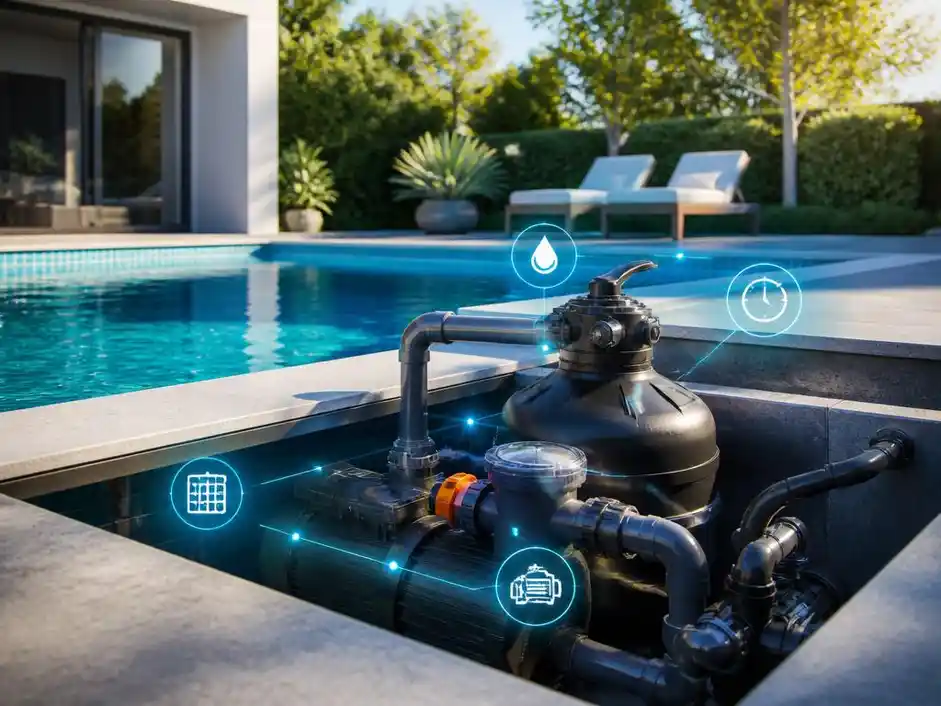 Optimiser le cycle et la performance du calcul filtration piscine