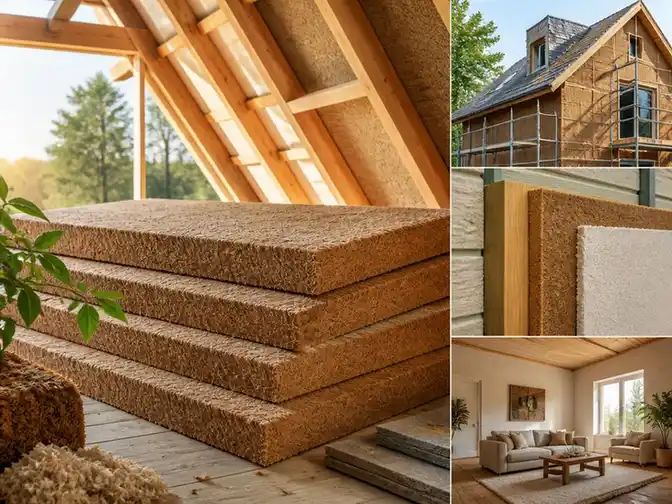 Optimiser votre isolation thermique avec la fibre de bois rigide