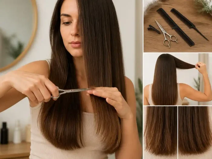Pourquoi apprendre à couper les pointes de cheveux seule chez soi