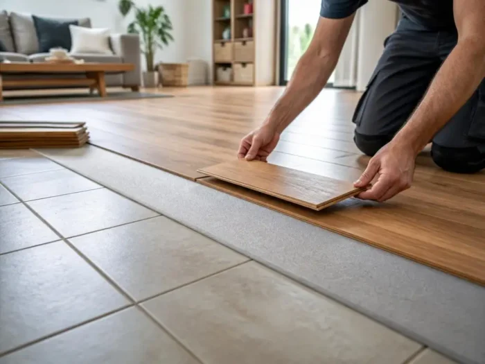 Pourquoi opter pour poser du parquet sur du carrelage existant