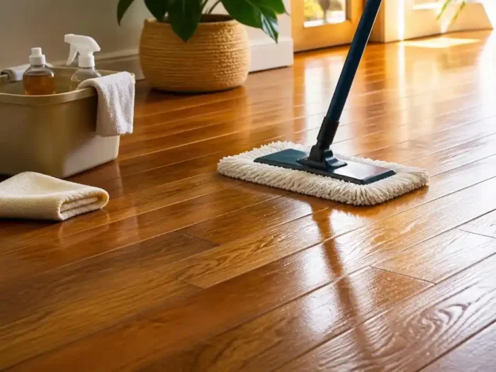 Redonner éclat et faire briller le parquet terne facilement
