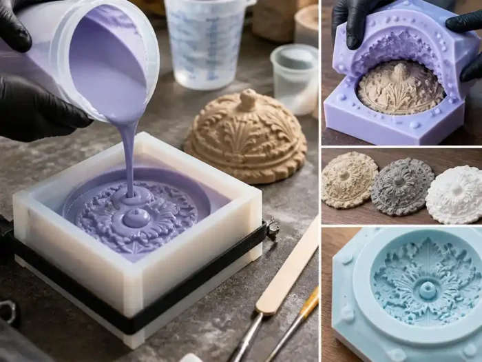 Secrets pour réussir la création d'un moule silicone artisanal