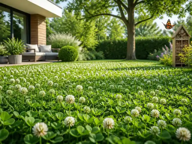 Sublimer votre jardin avec le gazon trefle blanc