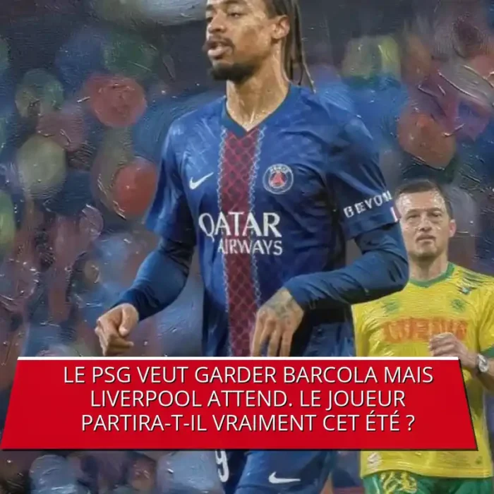 Mercato PSG : Liverpool accélère pour arracher Bradley Barcola