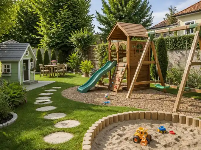 Aménager son jardin en espace de jeux pour enfants