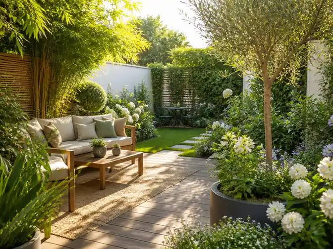 Astuces paysagères pour illuminer et agrandir un jardin