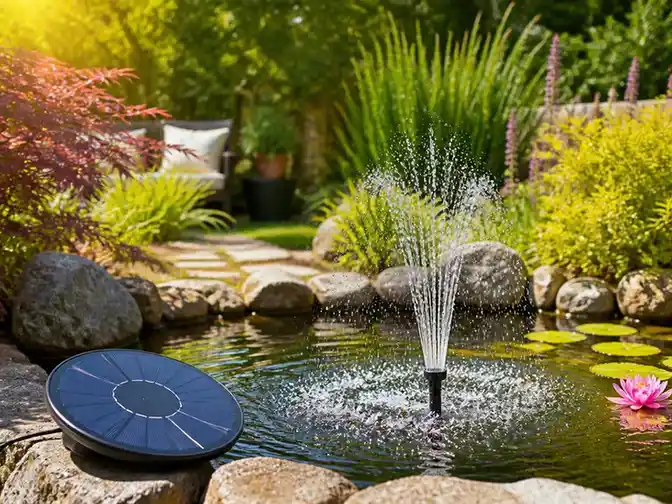 Choisir une pompe de fontaine solaire efficace pour son extérieur