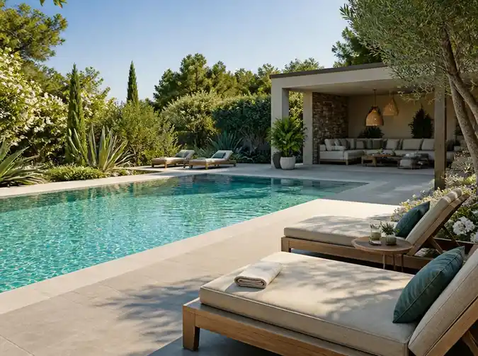 Comment aménager une plage de piscine moderne et accueillante