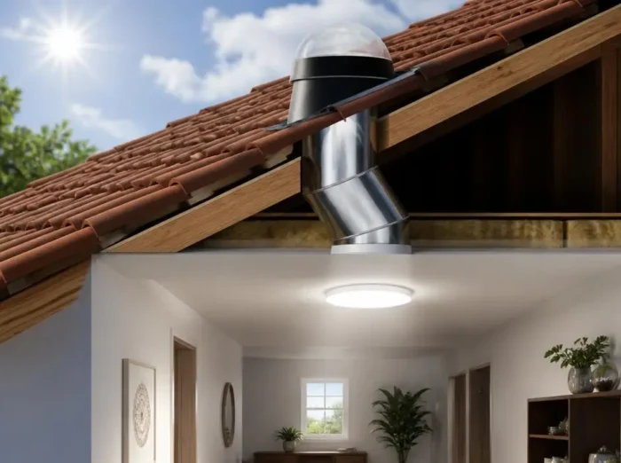 Comment illuminer votre maison avec le tube solaire toiture