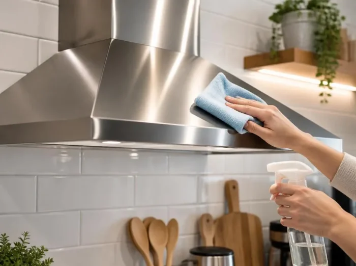 Comment nettoyer inox hotte sans trace pour une brillance parfaite