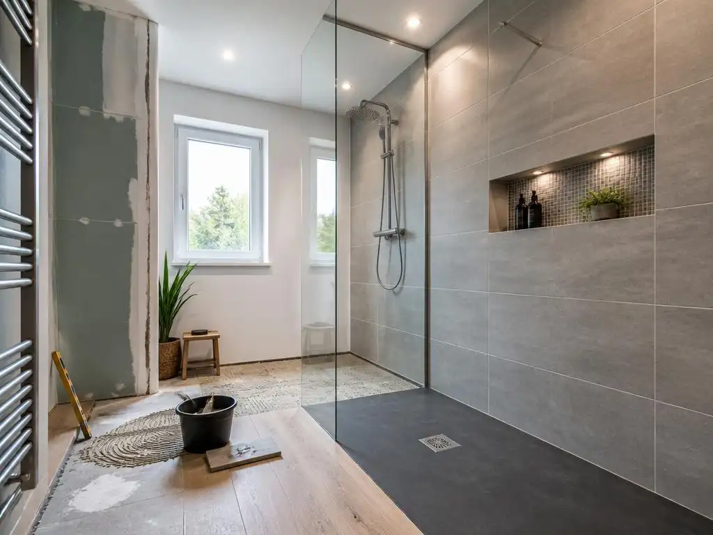 Comment réussir à bien renover douche italienne chez soi