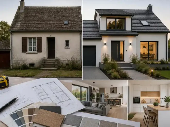 Comment réussir sa rénovation pour une maison avant après réussie
